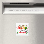 2024ファミリークリスマス マグネット (インサイチュ (食洗機))