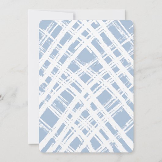 2024ファミリーフォトカードクリスマスアーチフレームブルー 案内状 (裏面)