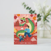 2024フェスティバルハッピーニューイヤードラゴン ポストカード (スタンド正面)