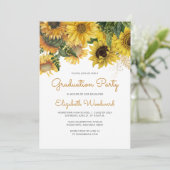 2024フォトヒマワリフローラ卒業パーティー 招待状 (スタンド正面)