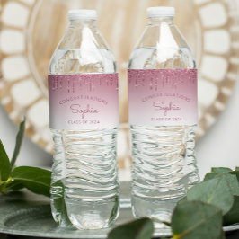 2024ブルゴーニュグリッタードリップ卒業パーティー ペットボトルラベル