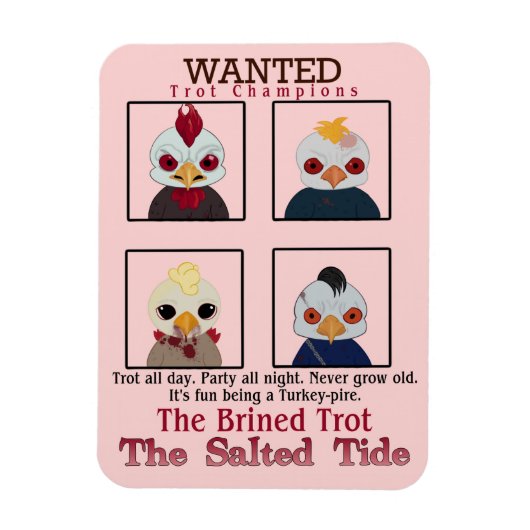 2024ブレーンTrotチャンピオンマグネット マグネット (縦)