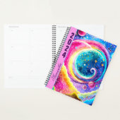 2024プランナーモダン可愛い宇宙デザイン プランナー手帳 (ディスプレー)