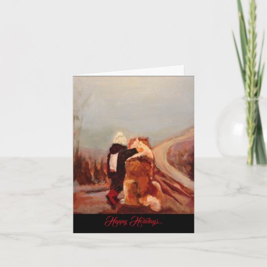 2024ホリデーカード「最高のFriends Forever」 シーズンカード (正面)