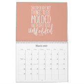 2024ホームスクールライフオリジナル引用文カレンダー カレンダー (3月 2026)