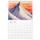 2024マウンテンカレンダー カレンダー (3月 2027)