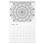 2024マンダラ カレンダー (2月 2027)