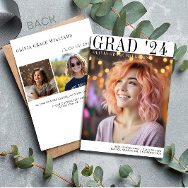 2024ミニマルモダン主義グラッドオーバーレイ 案内状