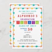 2024メキカラフルシコフィエスタ卒業パーティー 招待状 (正面/裏面)