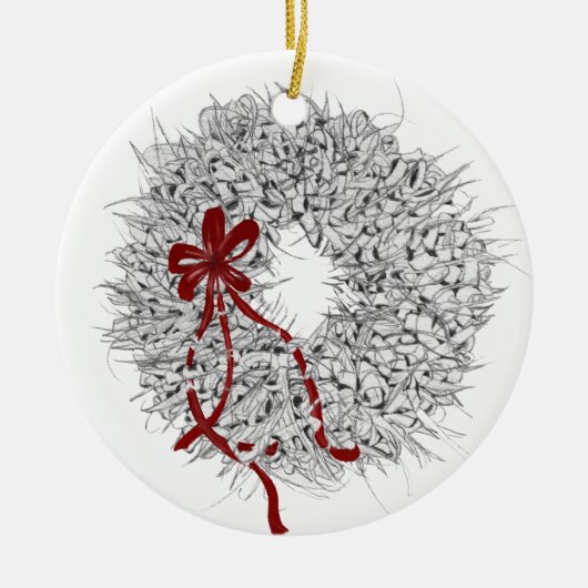 2024メレカリキマカティリーフリースオーナメント セラミックオーナメント (正面)