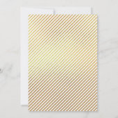 2024モダン年シンプル卒業パーティーのクラス 招待状 (裏面)