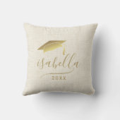 2024モダン金ゴールドグラッドキャップキープサケ クッション (裏面)