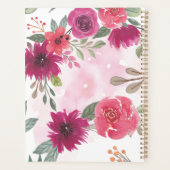 2024モノグラム水カラーフローラ週次 プランナー手帳 (裏面)