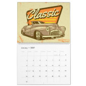 2024レトログランジスタイル改造カレンダー カレンダー (1月 2027)