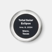 2024ロケーショ太陽のン磁石別合計Eclipse BW マグネット (正面)