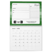 2024ロゴギフト付きビジネス挨拶 カレンダー (3月 2026)