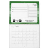 2024ロゴギフト付きビジネス挨拶 カレンダー (3月 2027)