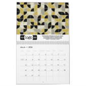 2024ロゴ – ビジネスギフト – 興味深いパターン カレンダー (3月 2026)