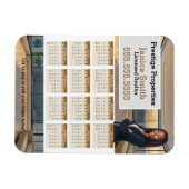 2024不動産仲介業者カレンダー冷蔵庫磁石 マグネット (横)