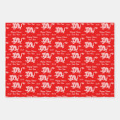 2024中国の年ドラゴン ラッピングペーパーシート (正面2)