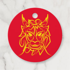 2024中国の年旧正月4722ドラゴン フェイバータグ