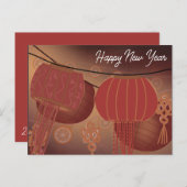 2024中国の年旧正月 シーズンポストカード (正面/裏面)