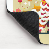 2024中国の年明け マウスパッド (コーナー)