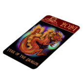 2024中国の〔占星術の〕十二宮図辰年新年 マグネット (左側)