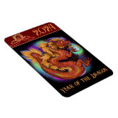 2024中国の〔占星術の〕十二宮図辰年新年 マグネット (右側)