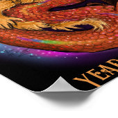 2024中国の〔占星術の〕十二宮図辰年 ポスター (角)