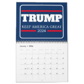 2024保年の素晴らし投票 カレンダー (1月 2026)