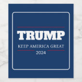 2024保年の素晴らし投票 ワインラベル (シングルラベル)