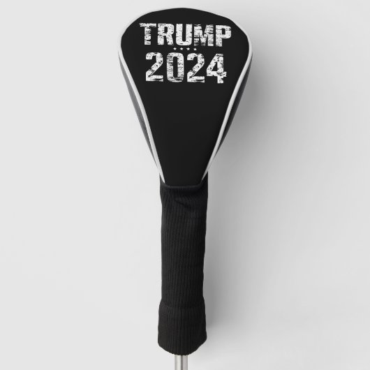 2024保年アメリカ素晴らしトランプ ゴルフヘッドカバー (正面)