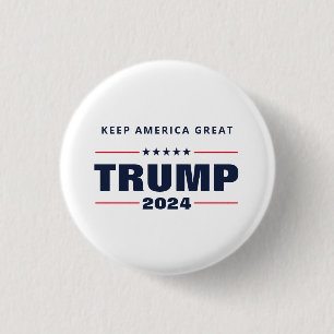2024保年アメリカ素晴らしトランプ 缶バッジ