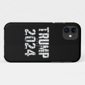 2024保年アメリカ素晴らしトランプ Case-Mate iPhoneケース (裏面(横))