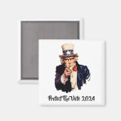 2024保護年投票 マグネット (正面/裏面)