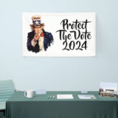 2024保護年投票 横断幕 (トレードショー)