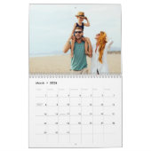 2024写真パーソナライズされたカレンダー カレンダー (3月 2026)