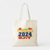 2024叔母誇りを持ったトートバッグ トートバッグ (裏面)