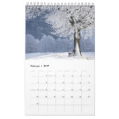 2024四季林 カレンダー (2月 2027)