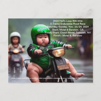 2024地獄のループ600-Mile X-Treme耐久性 ポストカード