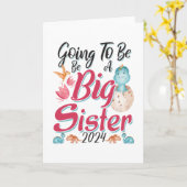 2024大姉妹になる – 恐竜 カード (黄色い花)