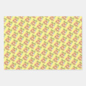 2024大姉妹になる – 恐竜 ラッピングペーパーシート (正面3)