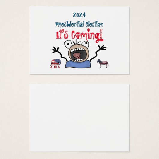 2024大統領の年選挙だ来! (正面&裏面)