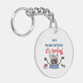 2024大統領の年選挙だ来! キーホルダー (正面左)