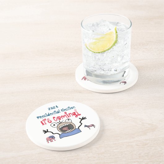 2024大統領の年選挙だ来! コースター (側面)