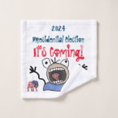 2024大統領の年選挙だ来! バスタオルセット (ウォッシュタオル)