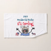 2024大統領の年選挙だ来! バスタオルセット (ハンドタオル)