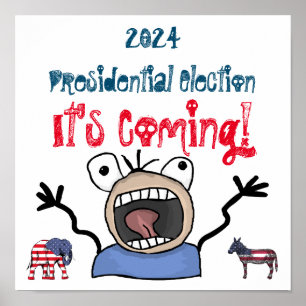 2024大統領の年選挙だ来! ポスター