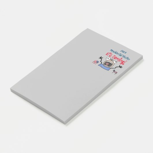 2024大統領の年選挙だ来! ポストイット (アングル)